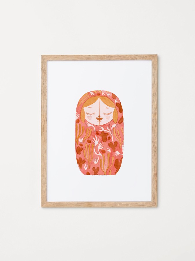 Printable Nesting Doll Poster | Gabija